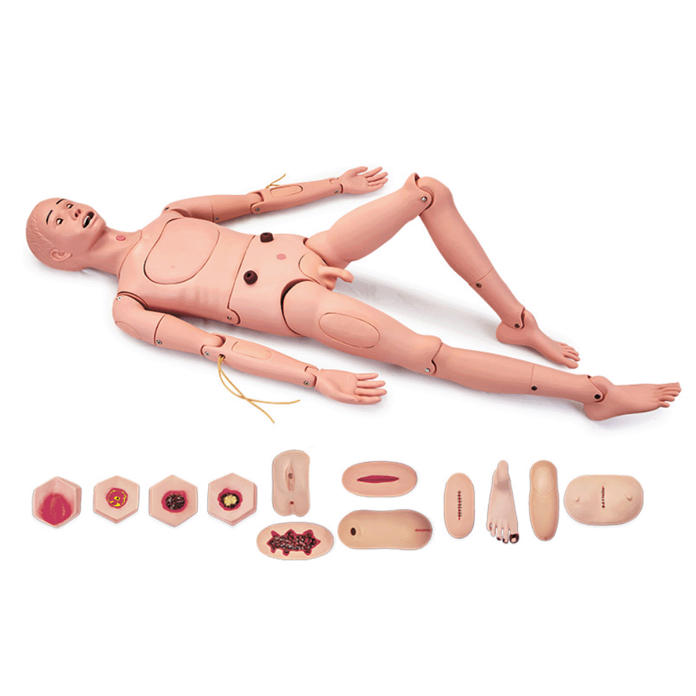 高級(jí)全功能護(hù)理訓(xùn)練模擬人